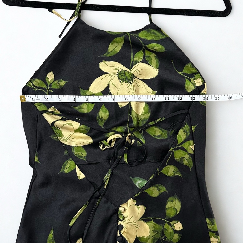 Reformation Jennis Silk Dress in Mood for Love Size Small 100% Silk Luxury EUC - Picture 7 of 12